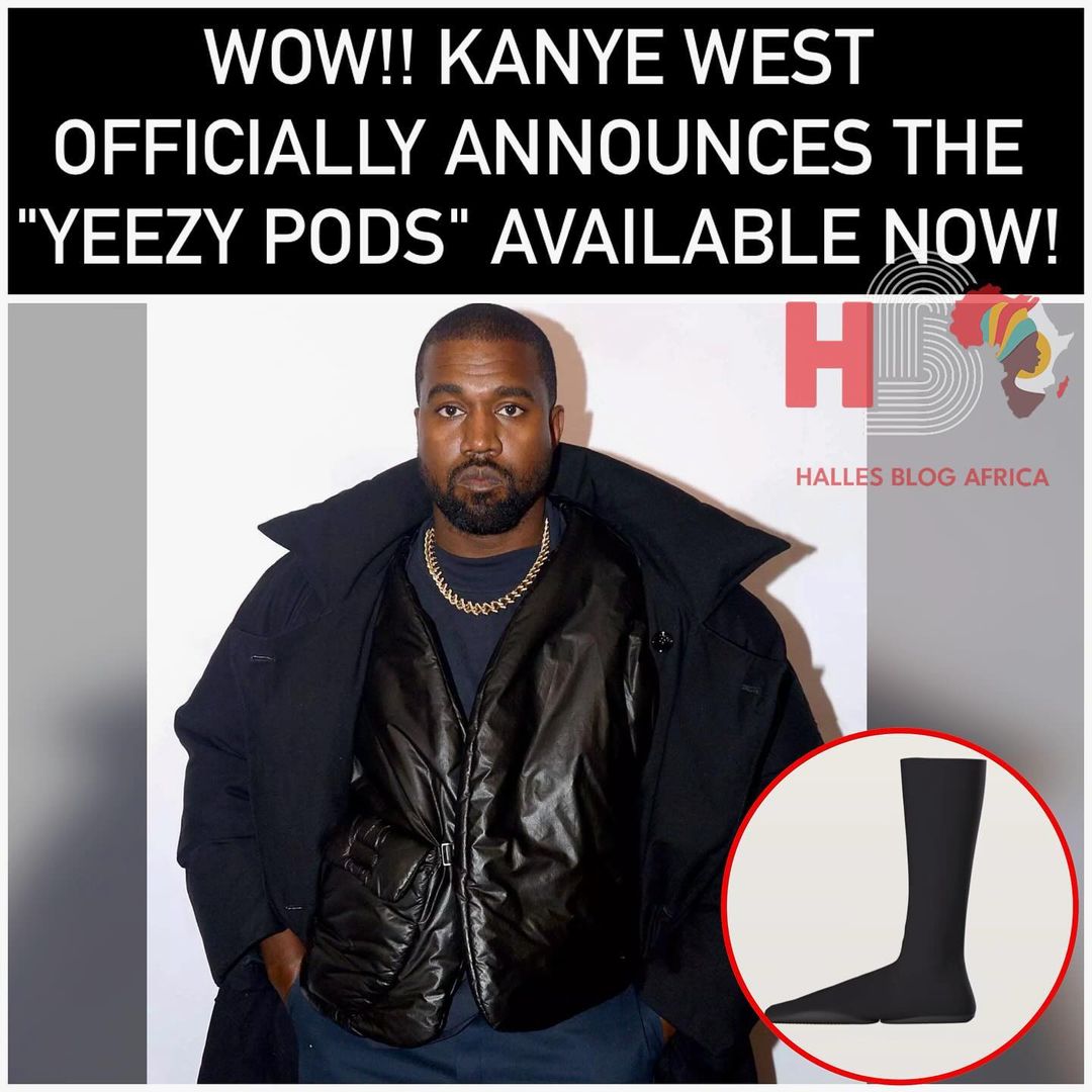 Kanye West Flexes His New Yeezy Pods As They Officially Hit The Market