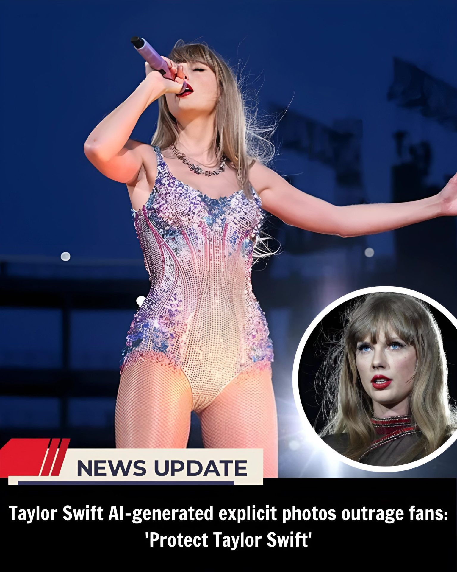 Taylor Swift Ai Generated Explicit Photos Outrage Fans Protect Taylor Swift