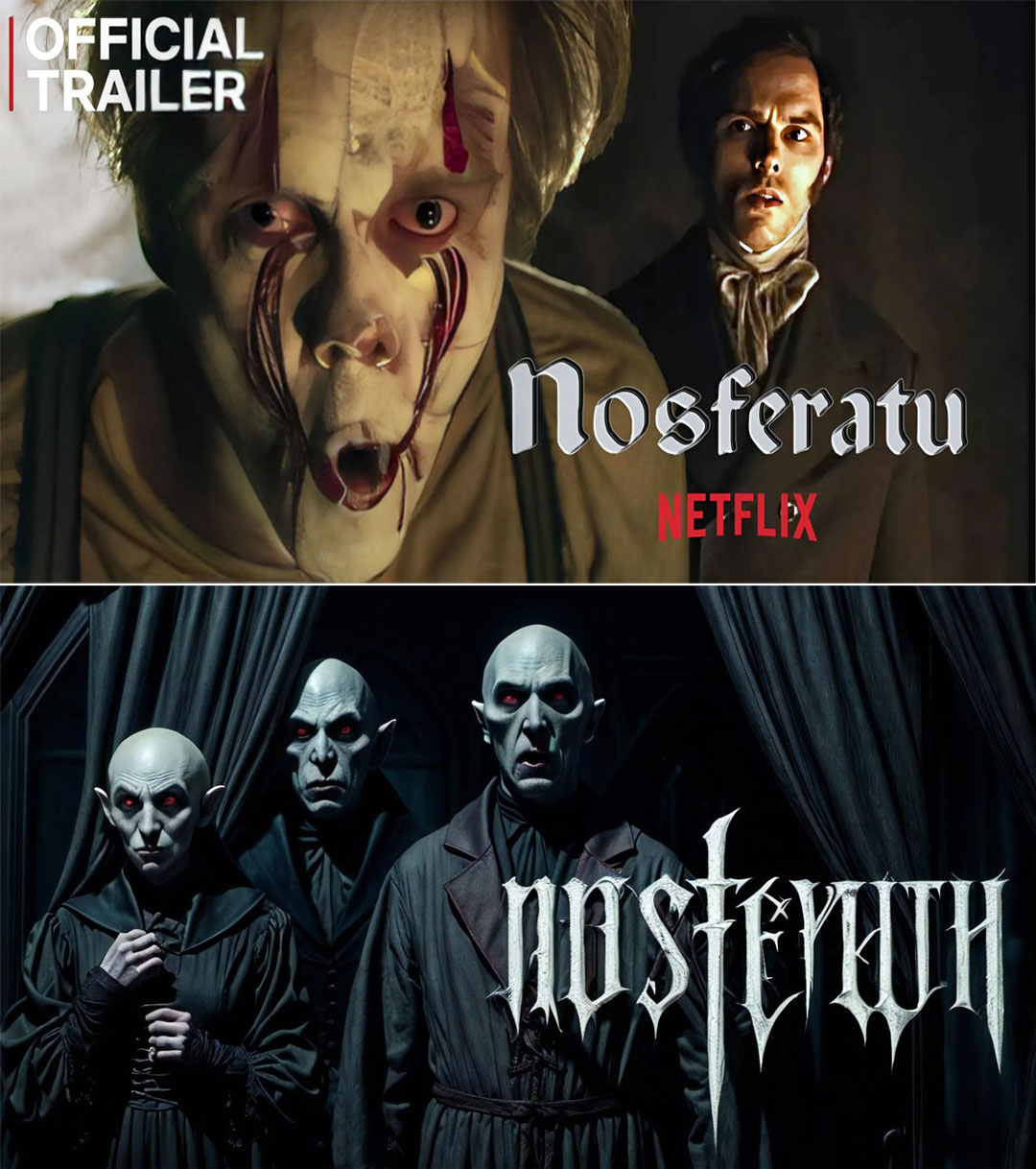 NOSFERATU with Bill Skarsgård,Willem Dafoe and Nicholas Hoult (2025)