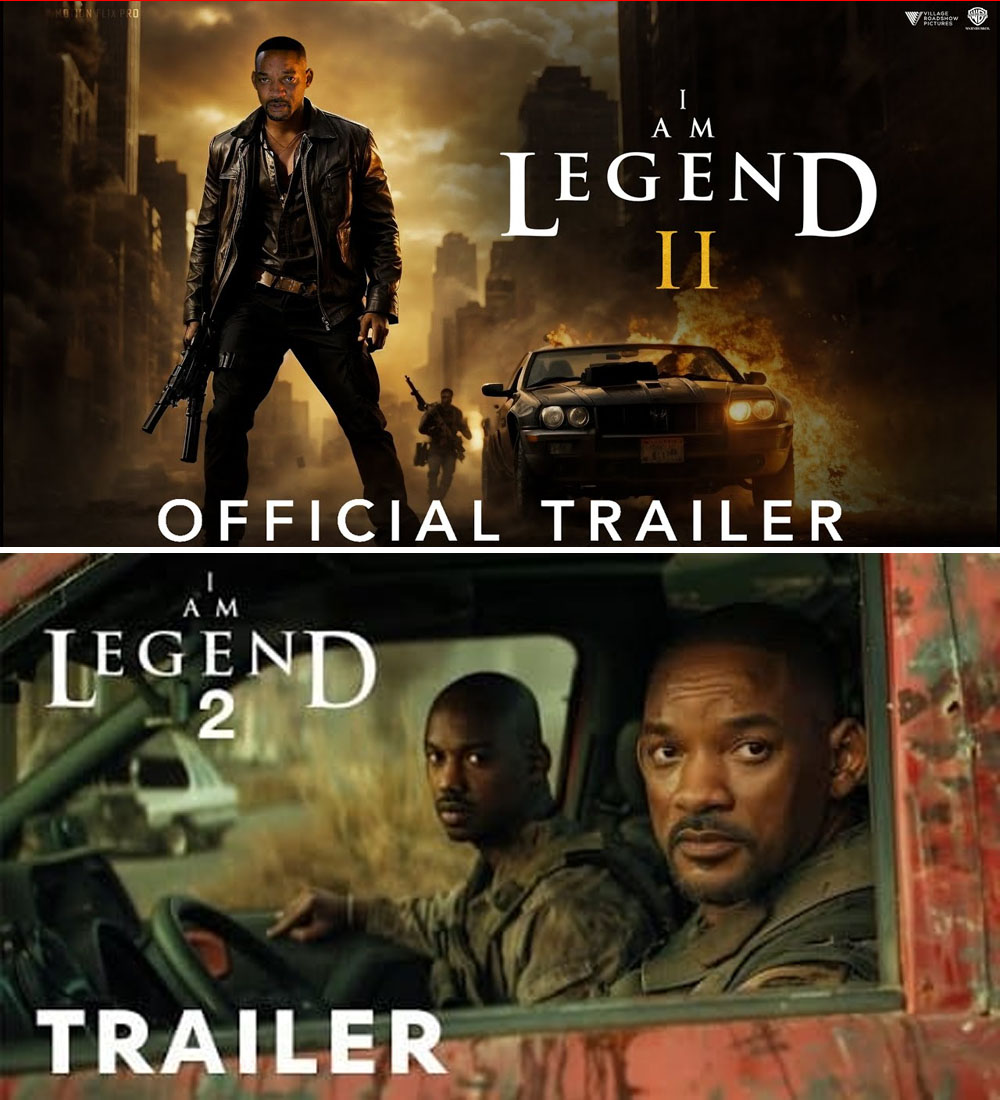 I AM LEGEND 2 (2024) TEASER TRAILER Will Smith I am legend 2 trailer